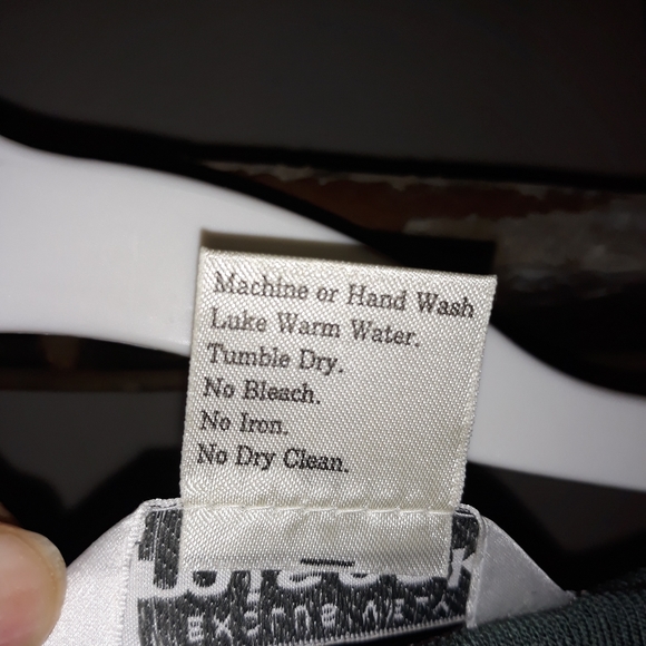 Exclusively Misook Vintage 2x Green Tunic Women - Picture 4 of 4